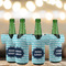 Logo & Company Name Jersey Bottle Cooler - Set of 4 - LIFESTYLE
