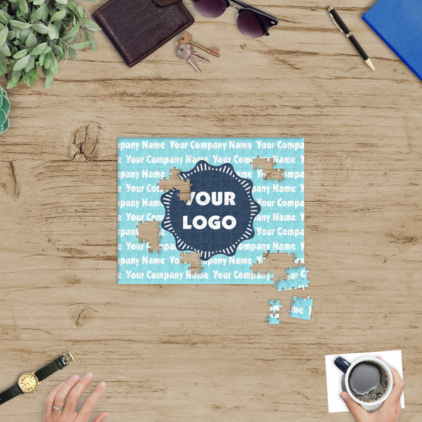 Logo & Company Name Jigsaw Puzzle 252 Piece - In Context
