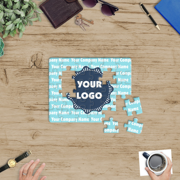 Logo & Company Name Jigsaw Puzzle 30 Piece - In Context