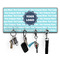 Logo & Company Name Key Hanger w/ 4 Hooks & Keys