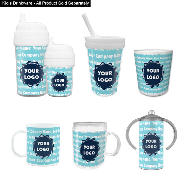 Logo & Company Name Kid's Drinkware - Customized & Personalized