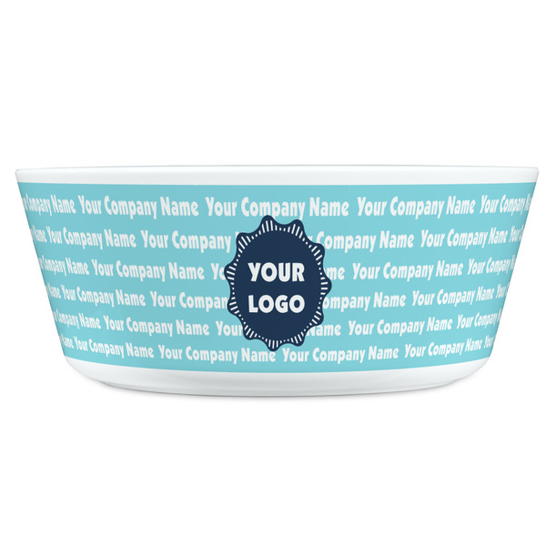 Logo & Company Name Kids Bowls - FRONT