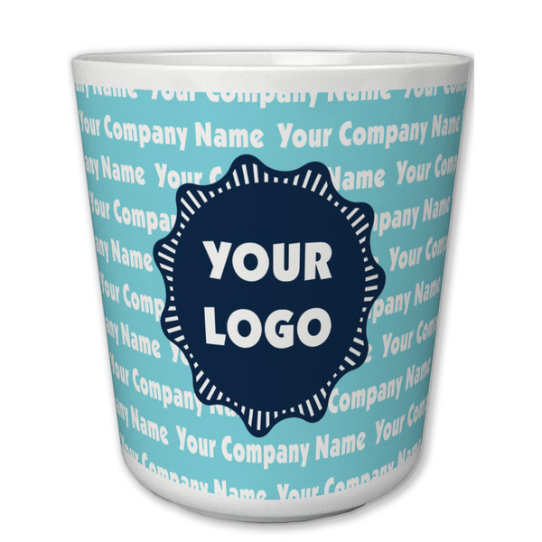 Custom Logo & Company Name Plastic Tumbler 6 oz