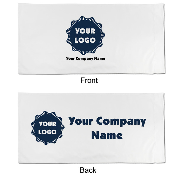 Logo & Company Name King Pillow Case - APPROVAL (partial print)