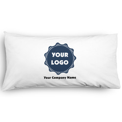 Logo & Company Name Pillow Case - King - Graphic