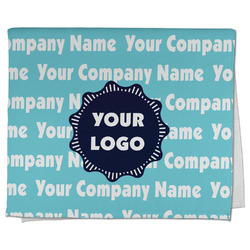 Logo & Company Name Kitchen Towel - Poly Cotton