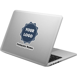 Logo & Company Name Laptop Decal
