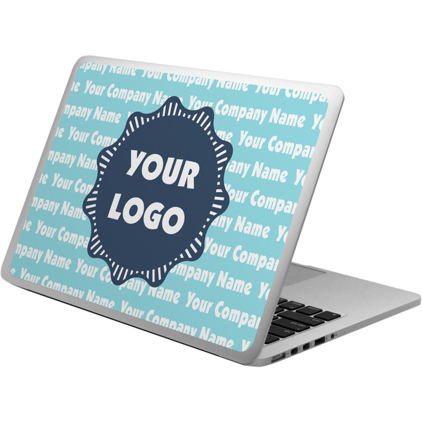 Custom Logo & Company Name Laptop Skin - Custom Sized
