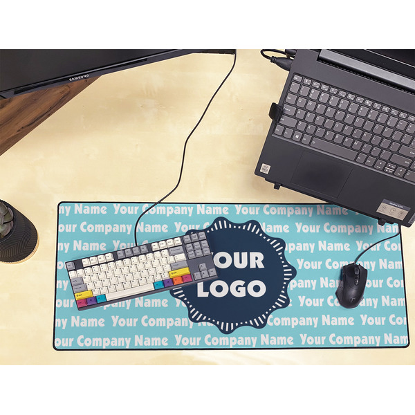Logo & Company Name Large Gaming Mats - LIFESTYLE
