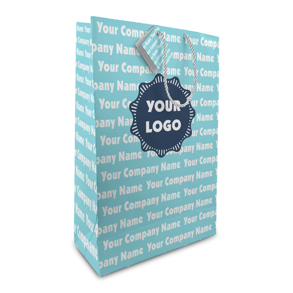 Custom Logo & Company Name Gift Bag - Large