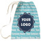 Logo & Company Name Large Laundry Bag - Front View