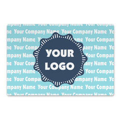 Logo & Company Name Large Rectangle Car Magnet