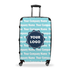 Logo & Company Name Suitcase - 28" Large - Checked