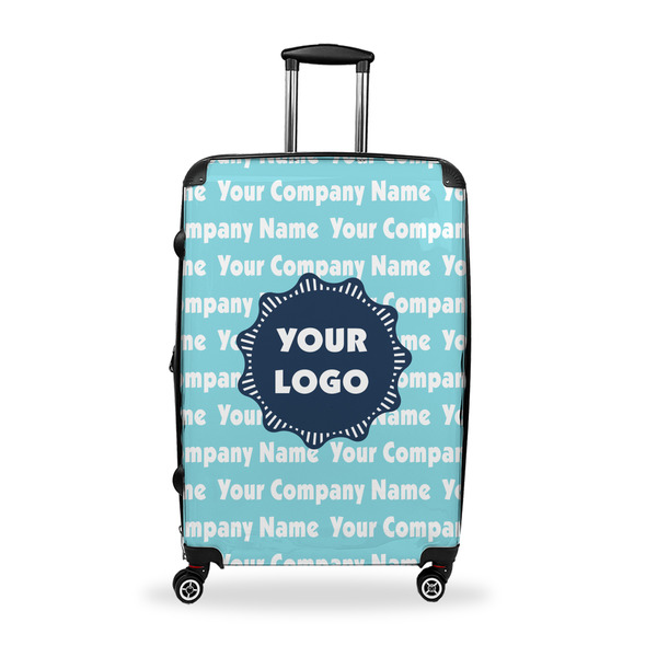 Custom Logo & Company Name Suitcase - 28" Large - Checked