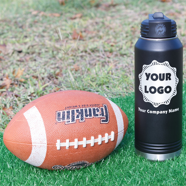 Logo & Company Name Laser Engraved Water Bottles - In Context