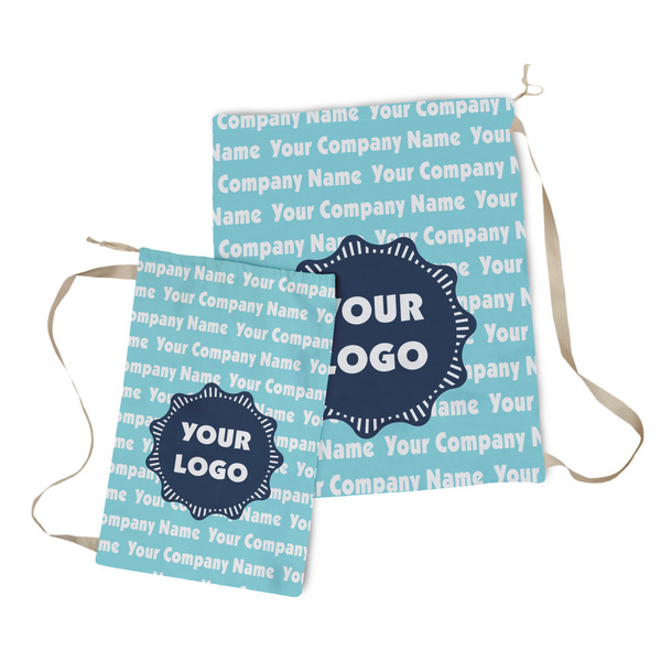 Logo & Company Name Laundry Bag - Both Bags