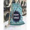 Logo & Company Name Laundry Bag in Laundromat