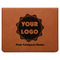 Logo & Company Name Leatherette 4-Piece Wine Tool Set Flat