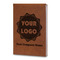 Logo & Company Name Leatherette Journal - Large - Double-Sided