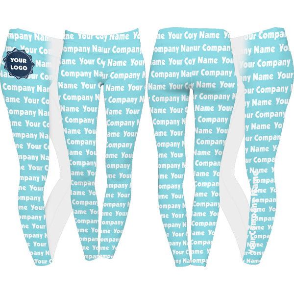 Logo & Company Name Leggings Turn Around - Apvl