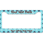 Logo & Company Name License Plate Frame - Style B