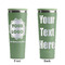 Logo & Company Name Light Green RTIC Everyday Tumbler - 28 oz. - Front and Back