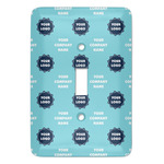 Logo & Company Name Light Switch Cover - Single Toggle