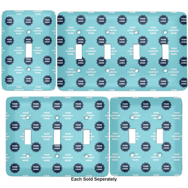 Logo & Company Name Light Switch Covers all sizes