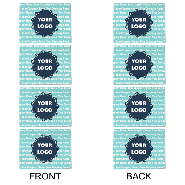 Logo & Company Name Linen Placemat - APPROVAL Set of 4 (double sided)