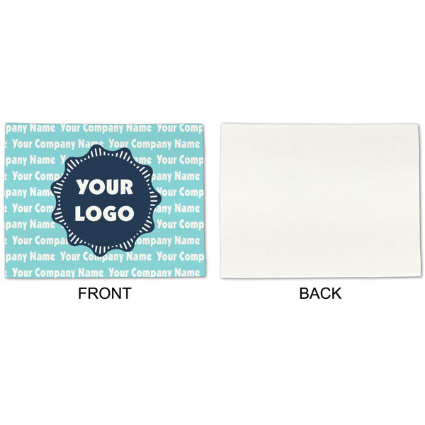 Logo & Company Name Linen Placemat - APPROVAL Single (single sided)