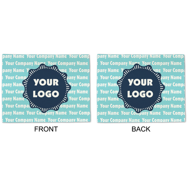 Logo & Company Name Linen Placemat - APPROVAL (double sided)