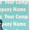 Logo & Company Name Linen Placemat - DETAIL