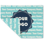 Logo & Company Name Double-Sided Linen Placemat - Single
