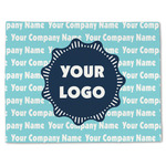 Logo & Company Name Single-Sided Linen Placemat - Single