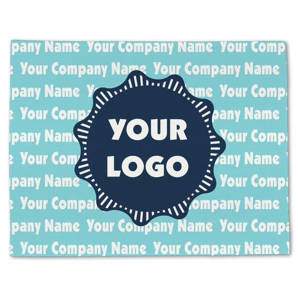 Custom Logo & Company Name Single-Sided Linen Placemat - Single