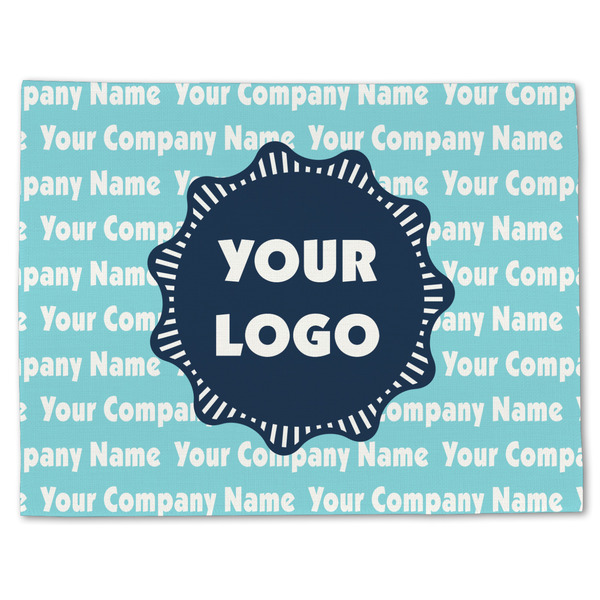 Logo & Company Name Linen Placemat - Front