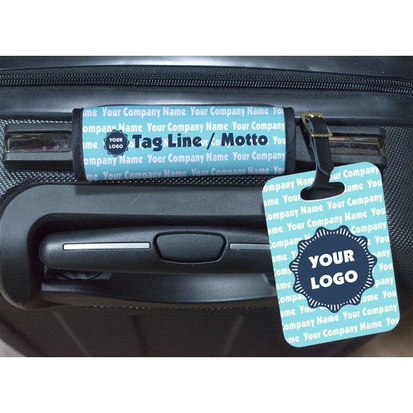 Logo & Company Name Luggage Wrap & Tag