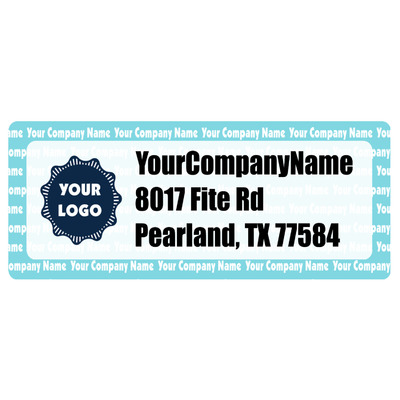 Logo & Company Name Return Address Labels (Personalized)