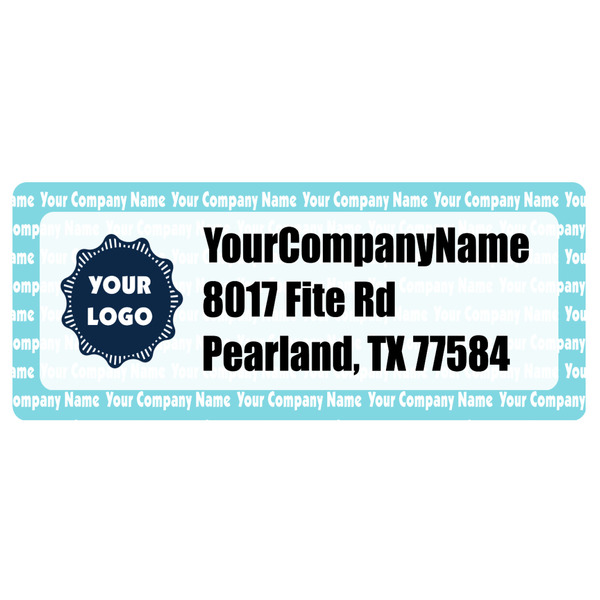Custom Logo & Company Name Return Address Labels