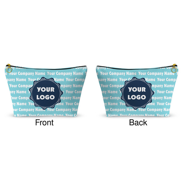 Logo & Company Name Makeup Bag (Front and Back)
