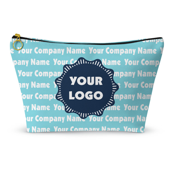 Custom Logo & Company Name Makeup Bag - Small - 8.5" x 4.5"