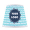Logo & Company Name Poly Film Empire Lampshade - Front View