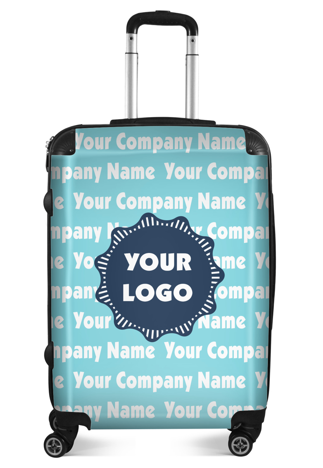 Logo & Company Name Suitcase 24"Medium Checked (Personalized