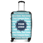 Logo & Company Name Suitcase - 24" Medium - Checked