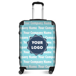 Logo & Company Name Suitcase - 24"Medium - Checked (Personalized)