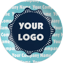 Logo & Company Name Melamine Salad Plate - 8" (Personalized)