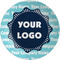 Logo & Company Name Melamine Plate 8 inches