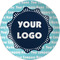 Logo & Company Name Melamine Plate (Personalized)