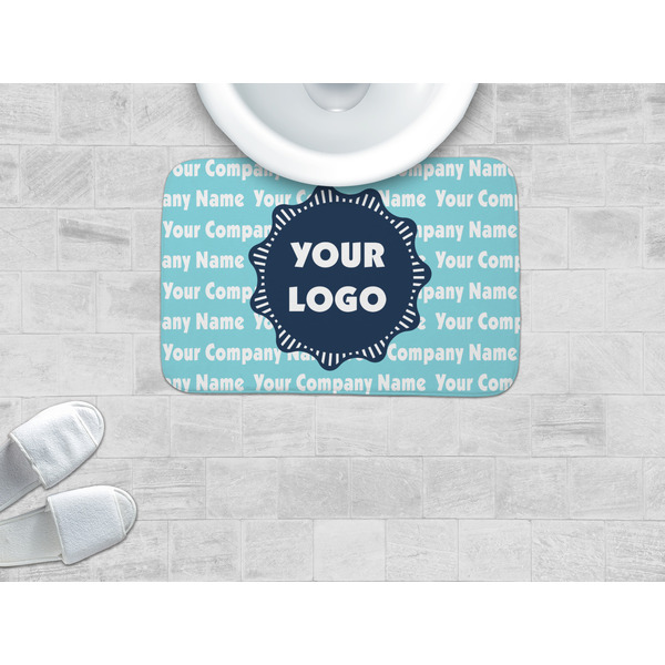 Logo & Company Name Memory Foam Bath Mat - LIFESTYLE