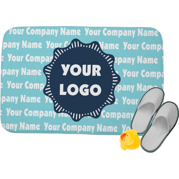 Custom Logo & Company Name Memory Foam Bath Mat